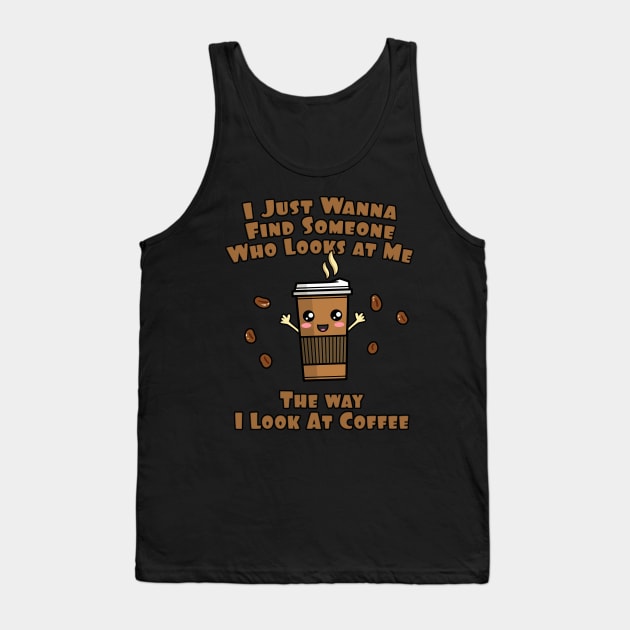 The Way I Look At Coffee Tank Top by Nerd_art